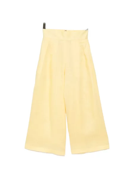 Pantaloni culottes Bambah de in galben