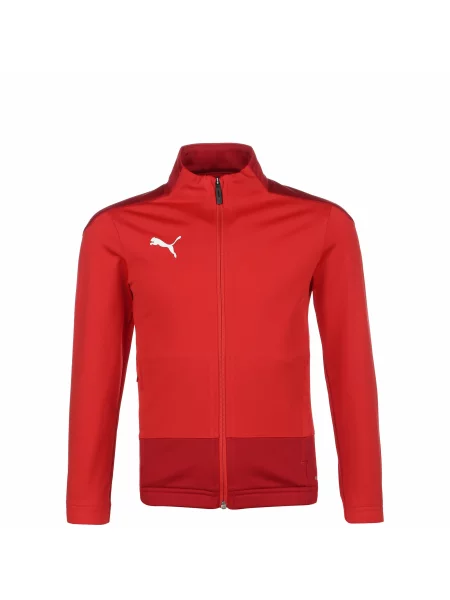PUMA Geacă sport roșu deschis / roşu închis alb