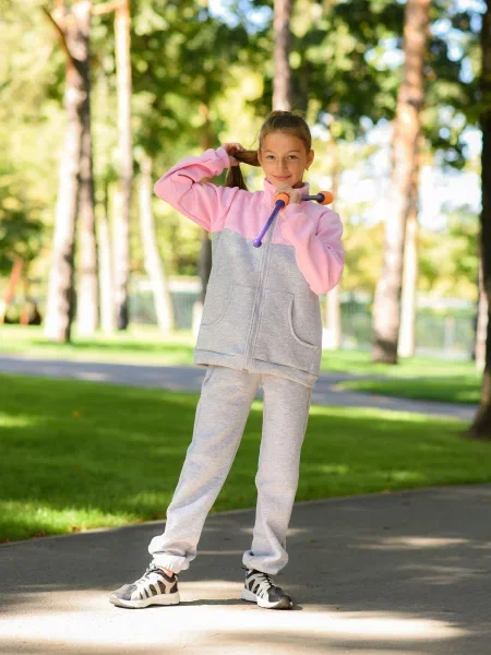 Дитячий Спортивний костюм ODWEEK тканина сірий