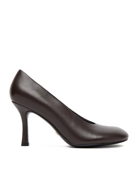 Туфли Gino Rossi на шпильке коричневые