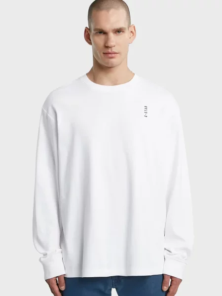 Лонгслив G-star Raw белый