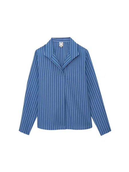 Bluzka Ines De La Fressange Paris niebieska