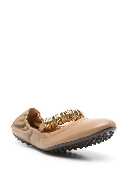 Balerini Tod's din piele maro