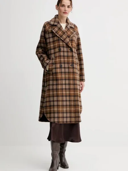 Marc O'Polo palton de lână maro