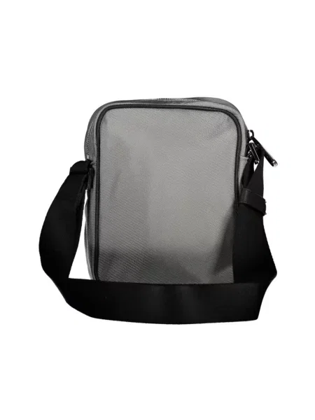 Lniana torba na ramię Calvin Klein w miejskim stylu czarna