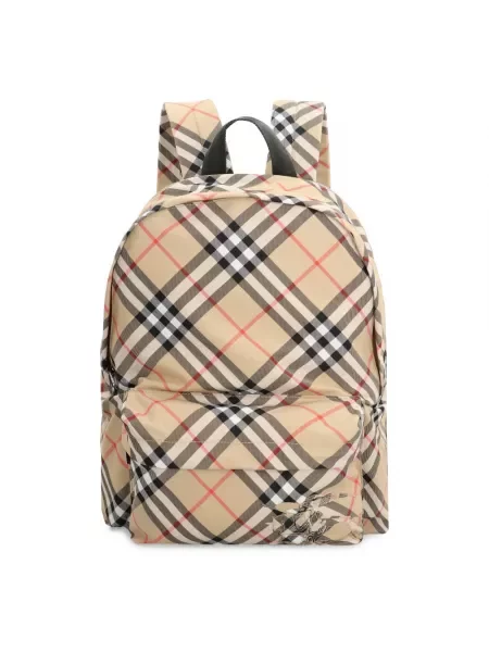 Torba Burberry w kratę beżowa