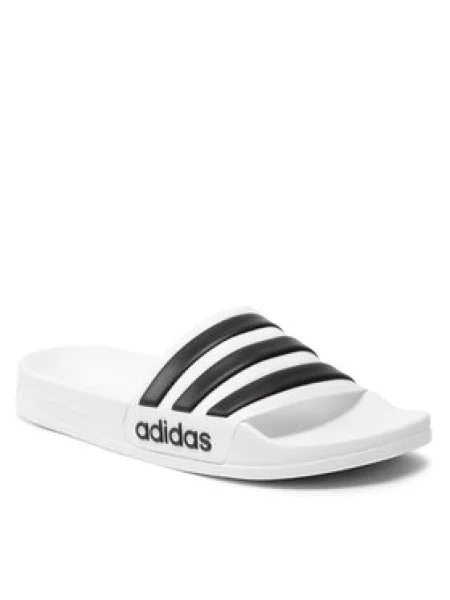 Шлепанцы Adidas белые