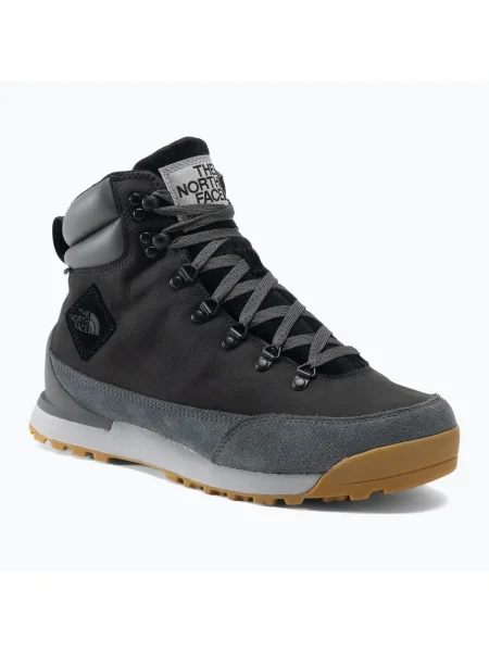 Мъжки ботуши за трекинг The North Face Back To Berkeley IV Leather WP black/asphalt grey черно