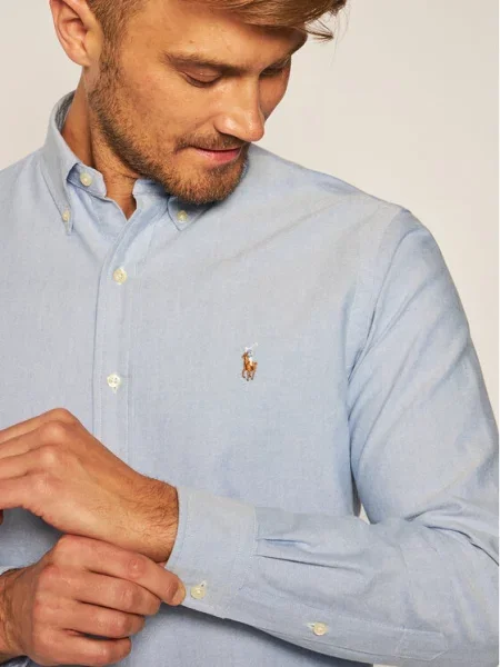 Πουκάμισο Polo Ralph Lauren μπλε