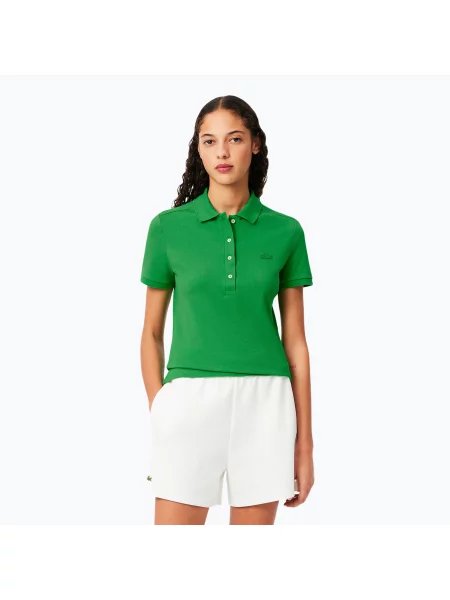 Koszulka polo Lacoste Polo calathea zielone