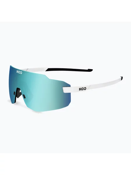 Слънчеви очила Koo Supernova white/turquoise mirror бяло