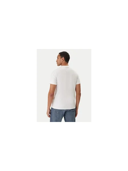 Calvin Klein Jeans Póló Classic Monogram Regular Fit fehér