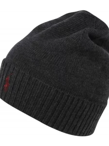 POLO RALPH LAUREN de lână căciulă gri