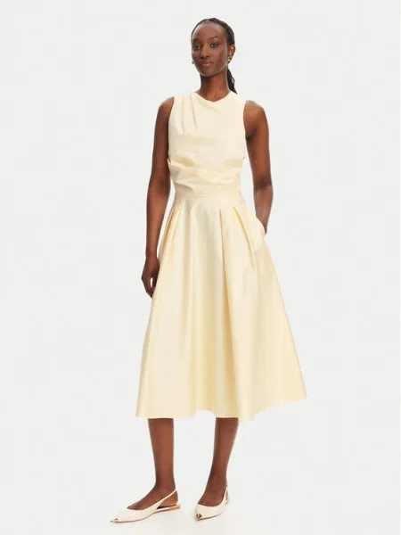 Elisabetta Franchi Rochie cocktail galben