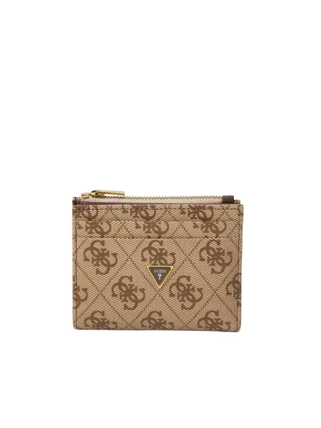 GUESS Denarnica MILANO bež rjava