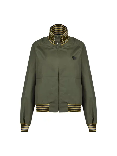 Kurtka bomber Prada zielony