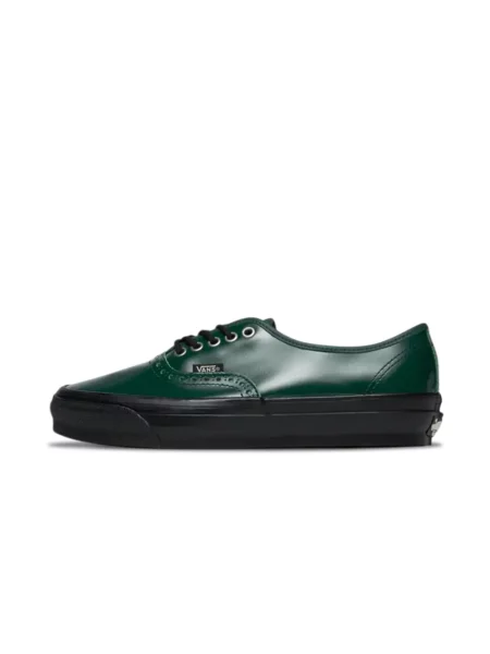 Sneakersy Vans Authentic skórzane zielone