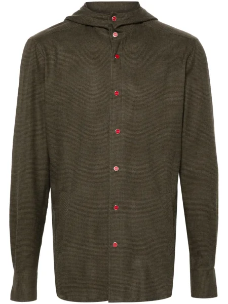 Hanorac cu glugă Kiton verde