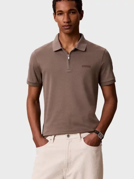 Поло Calvin Klein бежеве
