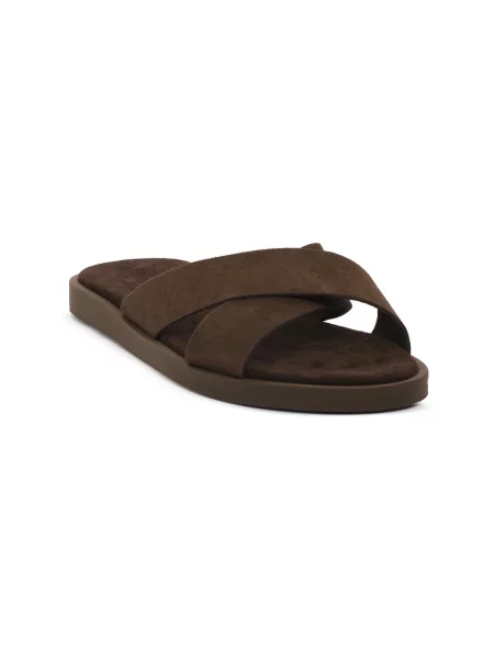 Pantofi Priv Lab din piele de căprioară negru