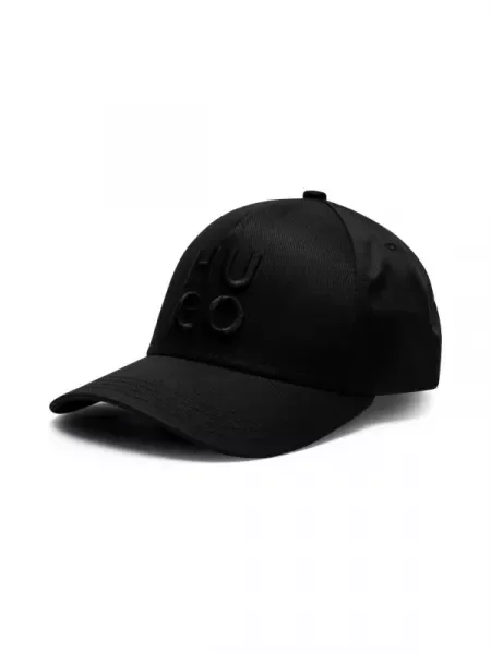 HUGO Șapcă baseball Jude-Stacked negru