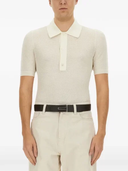 Scurt tricou polo Tom Ford