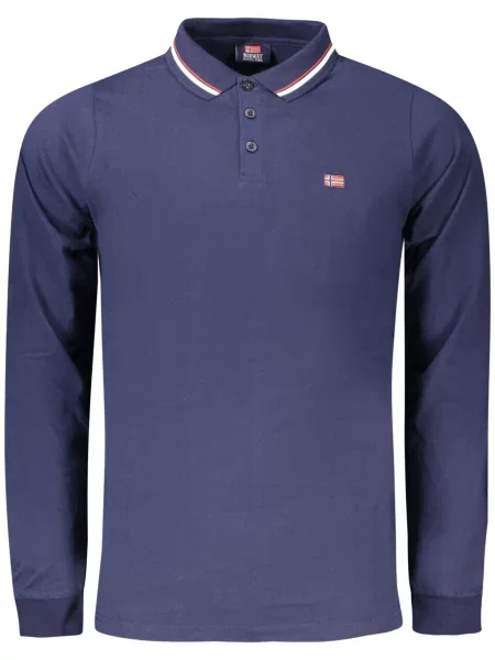 Tricou polo Norway 1963 albastru