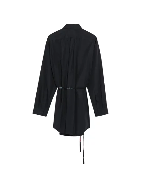 Rochie mini Balenciaga cu legături negru