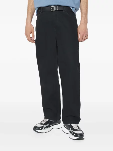 Pantaloni Maison Kitsune negru