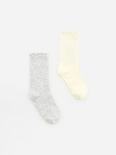 Reserved Șosete din 2 bucăți multicolor