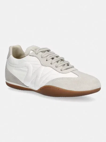 Weekend Max Mara sneakers pentru femei din piele întoarsă alb