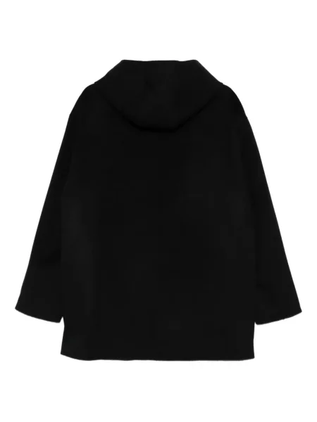 Palton Liska cu glugă negru