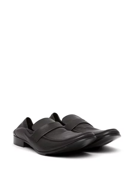 Кожени лоуфъри Mm6 Maison Margiela черно