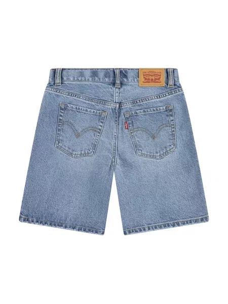Levi's riflové kraťasy 94 BAGGY SHORT modré