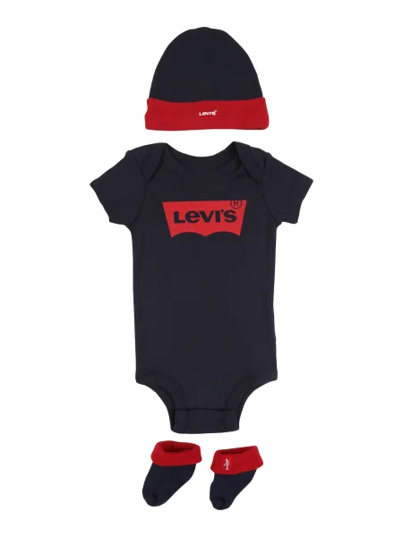 Levi's Kids Kezeslábas tengerészkék / világospiros sötétkék