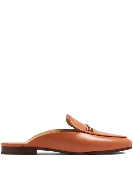Papuci tip mules Sam Edelman fără toc maro