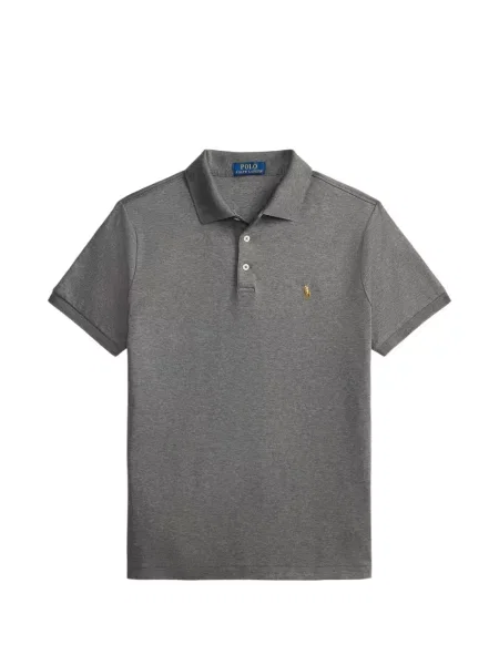Krótka czapka z daszkiem Polo Ralph Lauren w jodełkę jednorzędowa niebieska