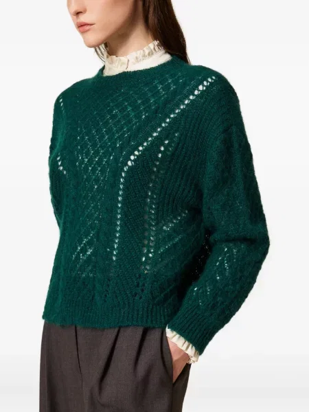 Pulover Twinset business verde