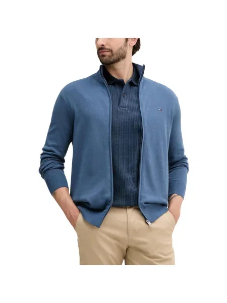 Pulover Tommy Hilfiger albastru