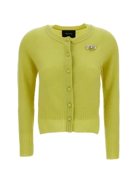 Cardigan Simone Rocha de cristal verde