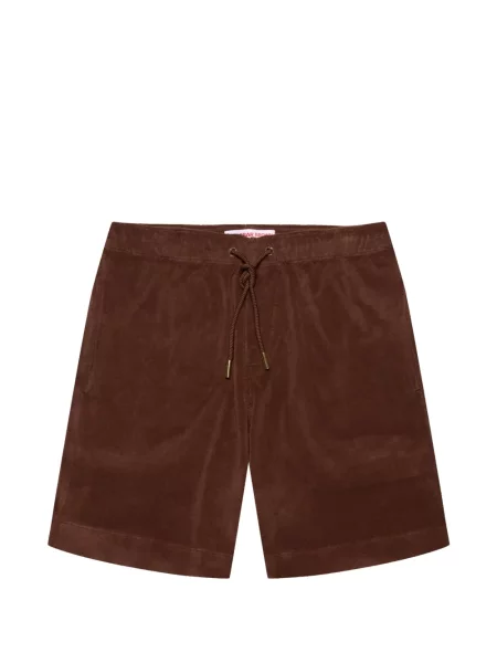Pantaloni scurți Orlebar Brown cu cordon maro