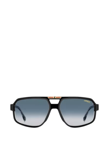 Ochelari de soare Carrera cu imprimeu geometric negru