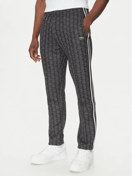 Spodnji del trenirke Lacoste črna