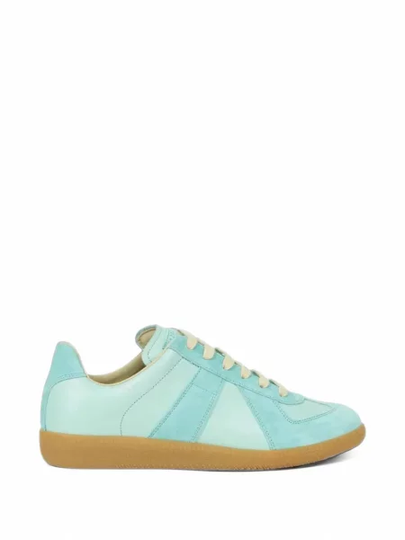 Sneakerși Golden Goose din piele de căprioară albastru