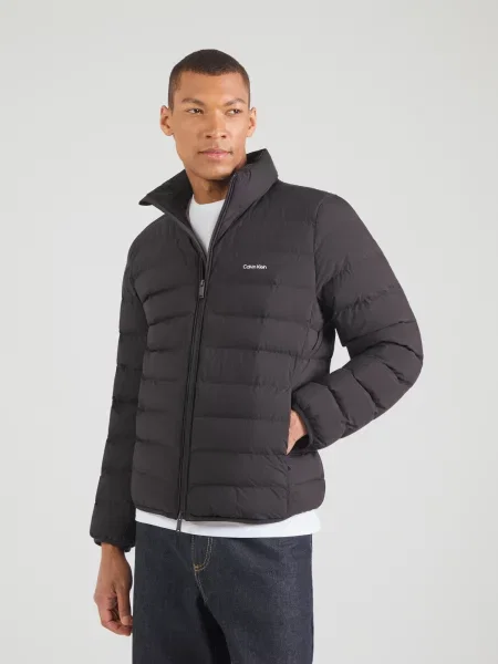 Calvin Klein Geacă de primăvară-toamnă CLASSIC' negru