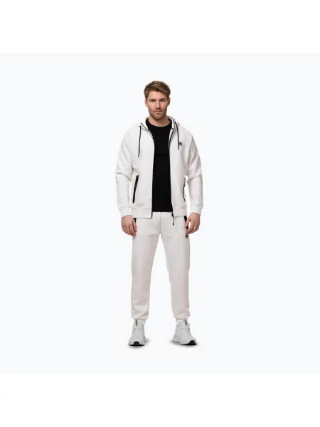 Bluza Pitbull Dogwood Hooded Zip Sweatshirt biała