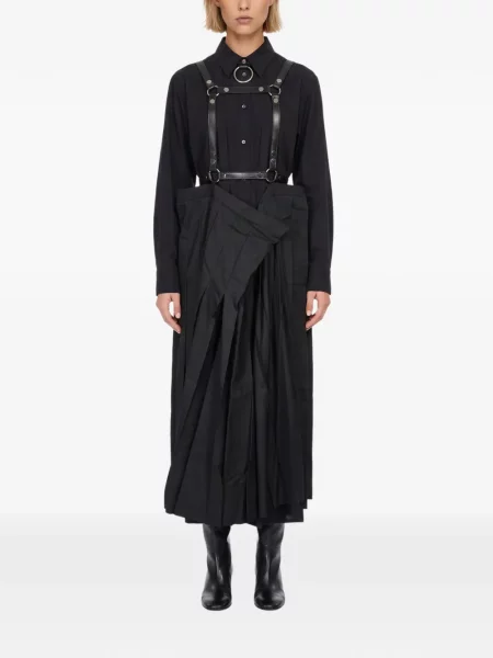 Fustă midi Junya Watanabe negru