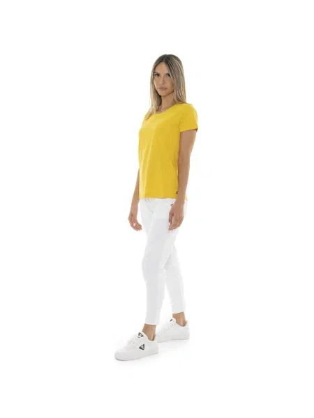 Tričko Leone 1947 s krátkymi rukávmi žltá