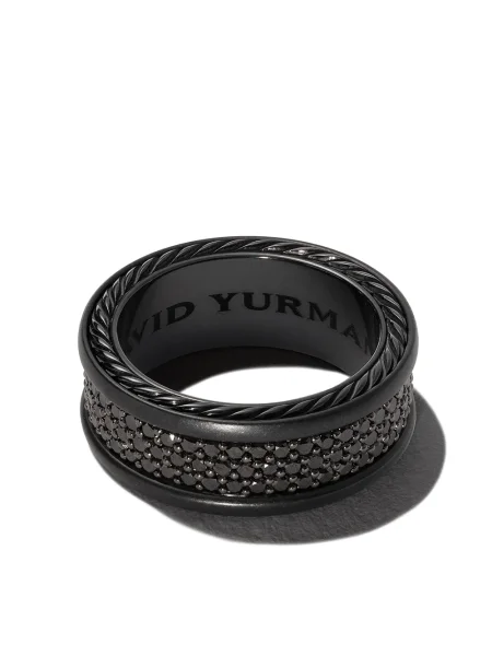 Пръстен David Yurman черно