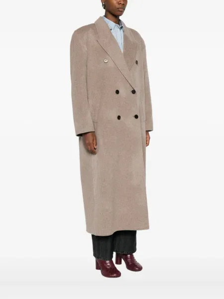 Płaszcz The Frankie Shop wełniany dwurzędowy